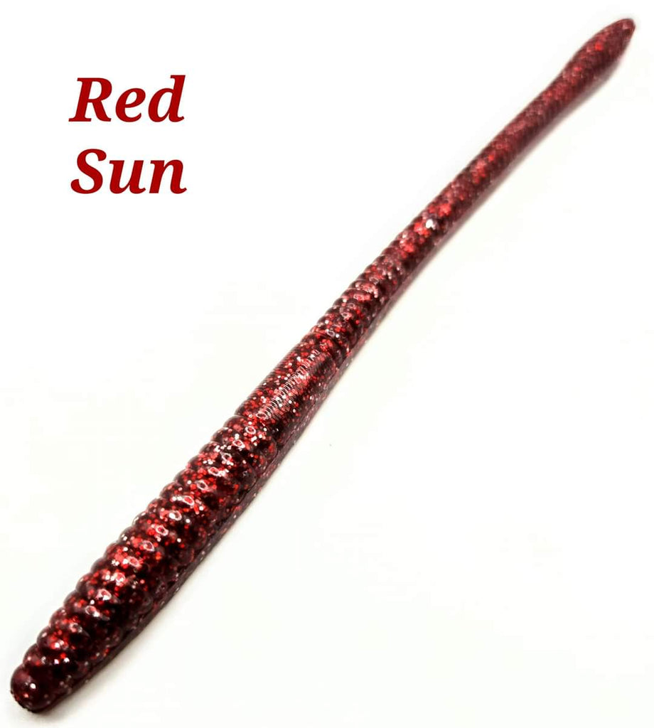 Zoom Magnum Finesse Worm - Red Bug